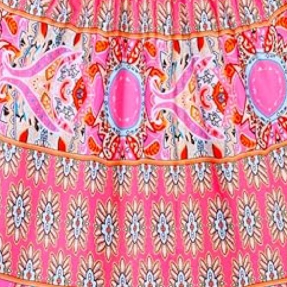 **Arshiner Girls Summer Dress Boho Crochet Hollow Out Casual Sundress US 12 NWOT - Picture 3 of 5